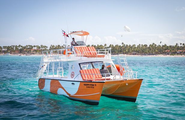 Punta Cana Private Catamaran Cruise with Drinks and Light Snacks