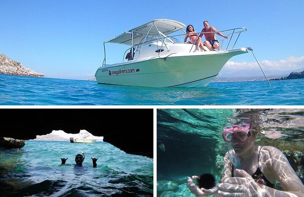 Chania: Boat Trip with Guided Snorkeling Tour & SUP