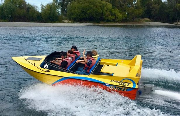 Waimakariri River Jet Boating from Christchurch