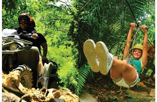Puerto Vallarta ATV ZIP LINE Combo Adventure