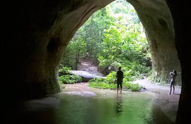 Jungle Walk with Caves and Waterfalls, Amazon Private Day Tour