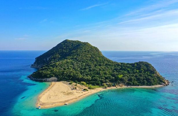 Zakynthos Half Day Tour to the Turtle Island, Cameo & Keri Caves