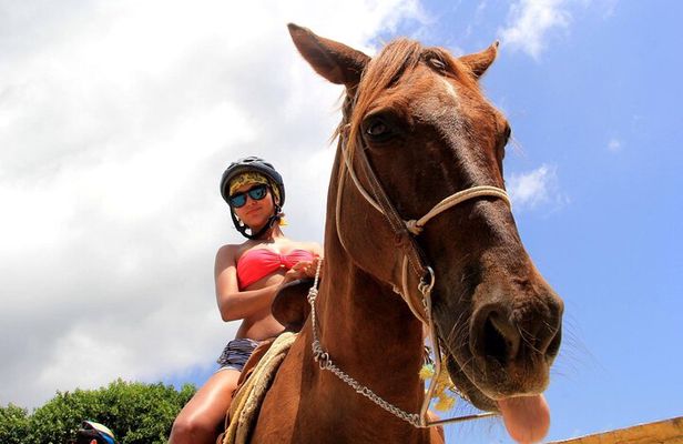 Tulum Jungle Horseback Ride + Cenote Dip & Traditional Lunch