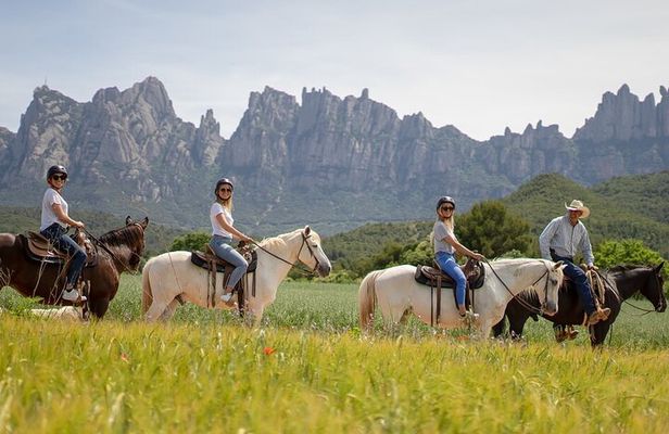 Horseback Riding in Montserrat Mountain Natural Park, Barcelona - 1 to 2 hrs