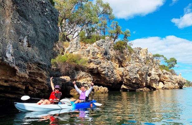 Cliffs and Caves Kayak Tour in Swan River