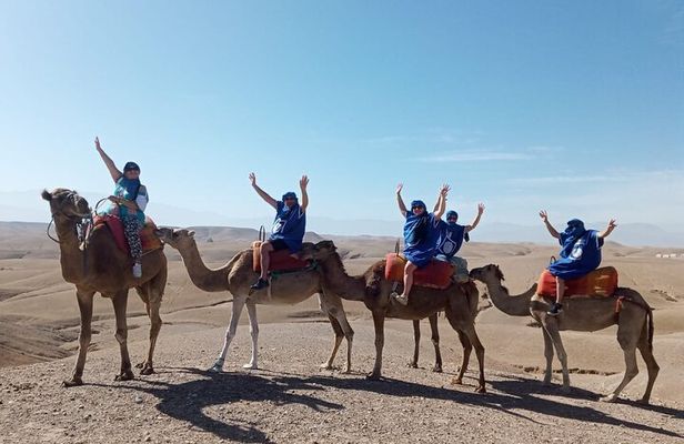 Agafay camel ride 