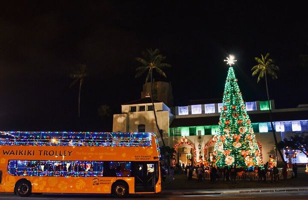 Waikiki Trolley Holiday Lights Tour