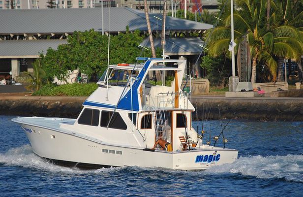Shared Deep Sea Full-Day Fishing Charter in Hawaiian Waters
