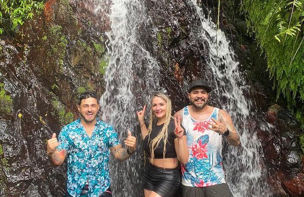 El Yunque Hike Adventure to Las Tinajas Waterfall from Fajardo