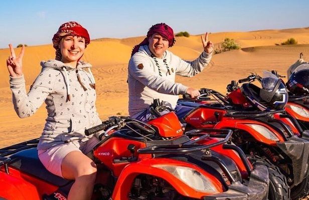 Evening Desert Safari from Dubai with Quad Bike Ride