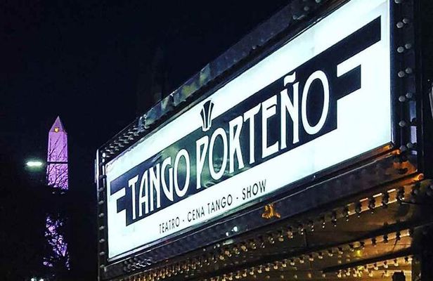 Tango show in "Tango Porteño" with optional dinner in Buenos Aires