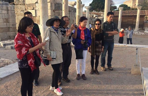 From Bodrum: Ephesus, House of Mary WITH ENTRY TICKETS+LUNCH