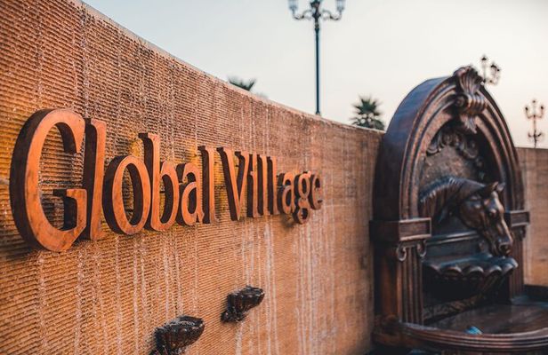 Memorable Evening at Dubai Global Village with Dubai Miracle Garden Visit !!