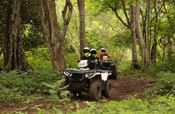 Jungle ATV Tour "La Tigra" double (2 persons ride tandem on ATV)
