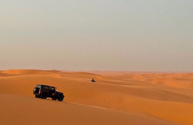 Red Sand Dunes with Dinner