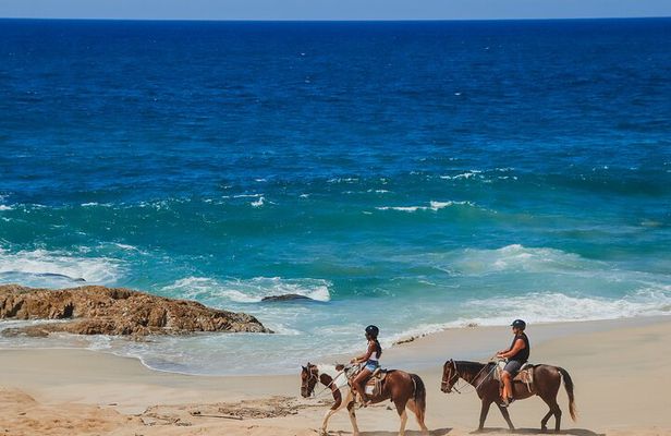 Tacos and Horseback Riding at Migriño beach