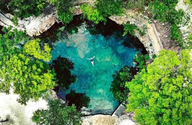 Swim in 4 different Cenotes in Casa Tortuga Park