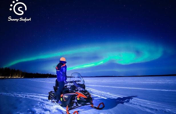 Searching Aurora with Snowmobile