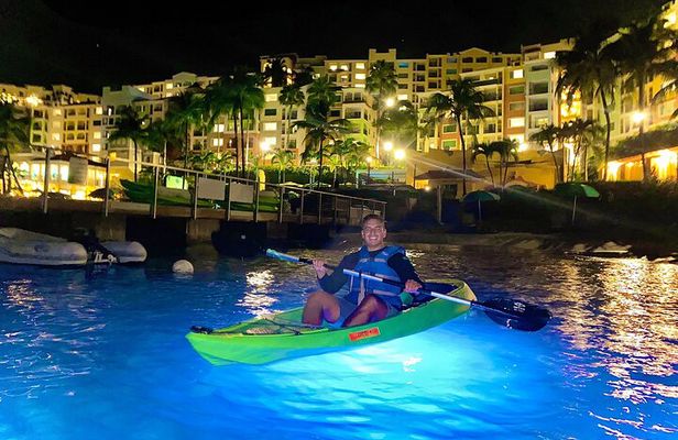 Glow Boats LED Night Kayak, Marriott Frenchman's Cove Dock, USVI