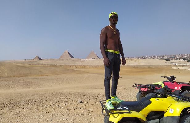 Desert Safari by Quad Bike Around Pyramids