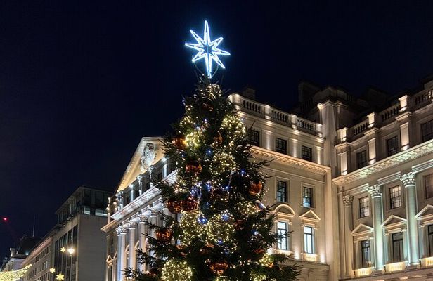 London Bespoke Black Cab Christmas Lights & Sights Private Tour
