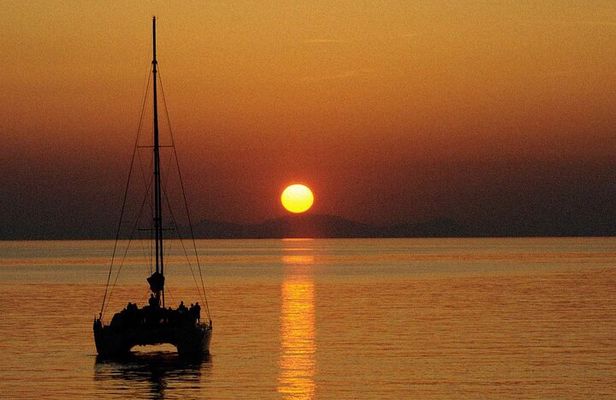 Premium Small-Group Catamaran Cruise with BBQ, Open Bar, Transfer