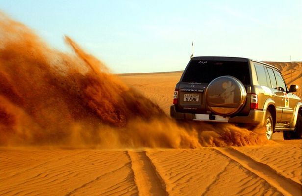 Dubai Evening4x4 Only Dune Drive Desert Safari Camel Ride