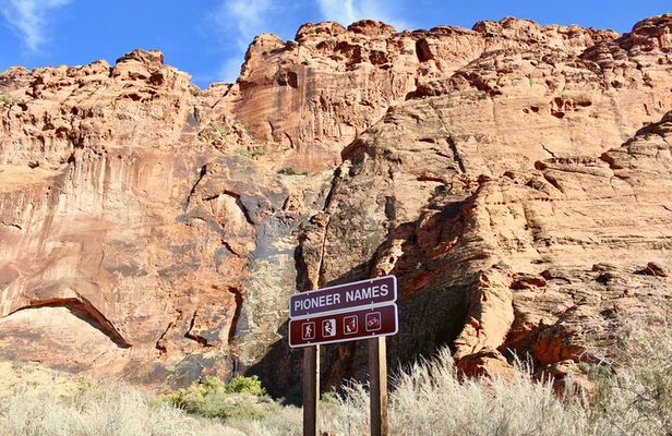 Snow Canyon Tour with Lava Tube Cave that descends 150ft