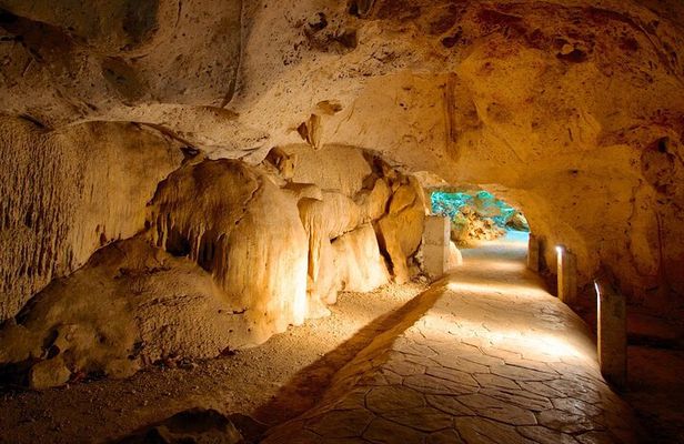 Green Grotto Caves and Dunn's River Falls Guided Tour with Admission