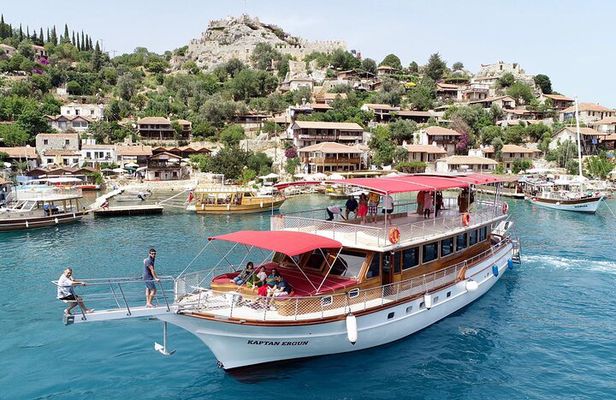 Shared Sunken City of Kekova Boat Tour including lunch