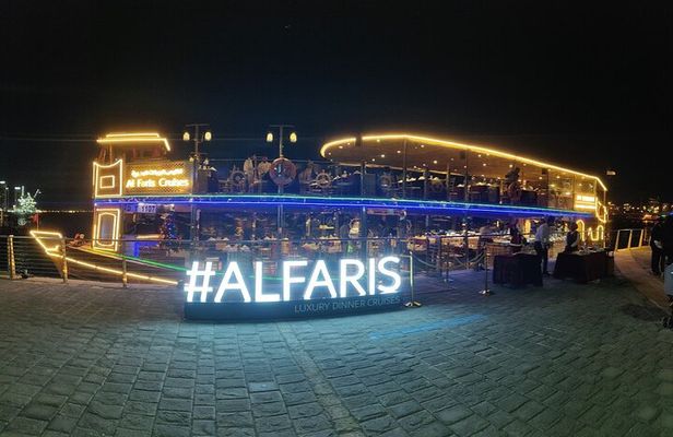 Dubai Canal Dinner Cruise with La Perle Show Tickets Combo
