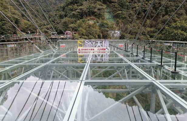 9-Hour Gulong Gorge and Huangteng Gorge Glass Bridge Private Tour
