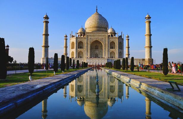 Taj Mahal,Agra fort and Baby Taj tour from Delhi by Express train
