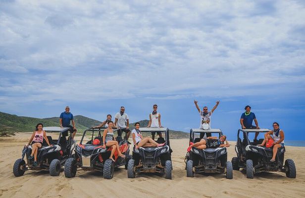Beach UTV & Sky Bike COMBO in Cabo by Cactus Tours Park