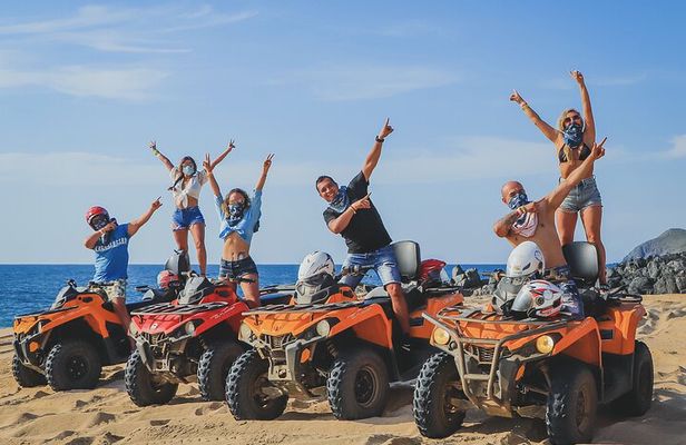 Migriño Beach & Desert ATV Tour in Cabo