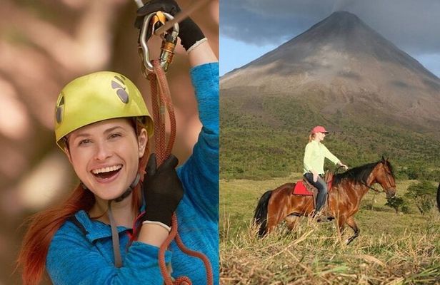 Arenal Canopy and Horseback Riding Adventure