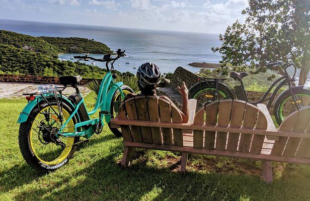 E-Bike Tour of Antigua Forts and Beaches