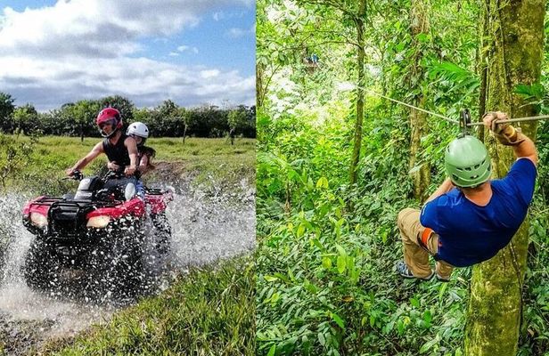 Arenal ATV and Zipline Adventure Tour