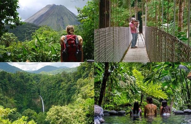 Arenal Best 4 Attractions (Full day - Combo) Incl. Lunch & Dinner
