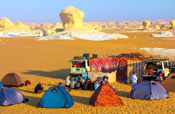 2-Day Private Safari Tour with Camping in the White Desert