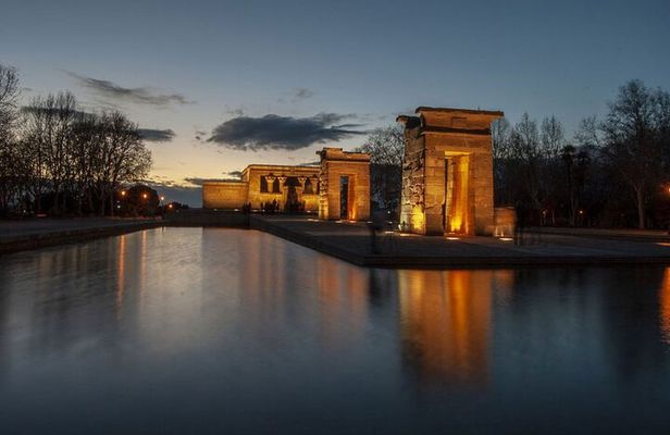 Sunset in Madrid by segway