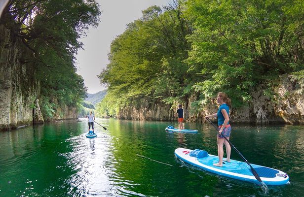 Private Half Day Stand-up Paddle Boarding on the Soča River