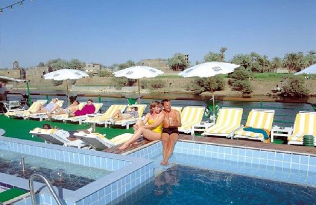 4-Days Nile Cruise Aswan To Luxor and Abu Simbel with train tickets from Cairo 