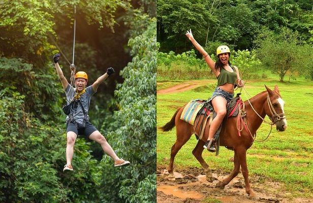 Zipline and Horseback Riding / Jacó Beach