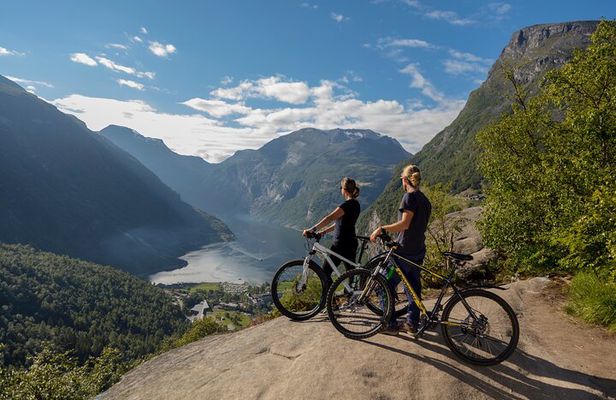 Sky to Fjord Geiranger Downhill Biking Adventure