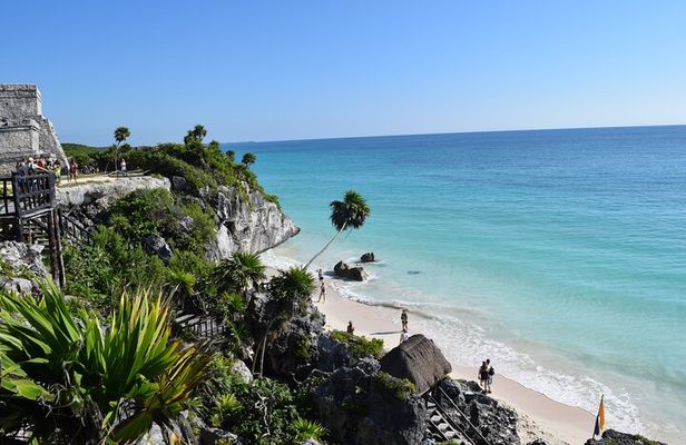 Tulum Multun-Ha Cenote Coba and Paradise Beach Private Tour