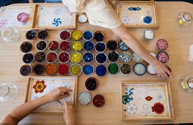 Mosaic Art Classes Sydney: Turkish Lamp Workshop
