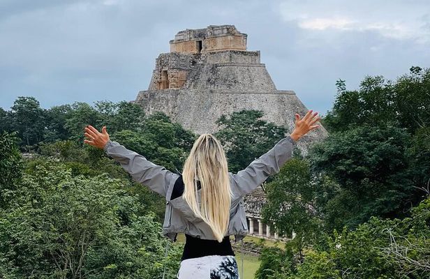 Private Tour Uxmal Ruins and Chocolate Museum plus Cenote