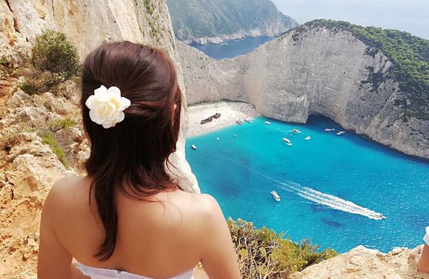 Zakynthos All Day Tour Shipwreck beach, view point-Blue Caves