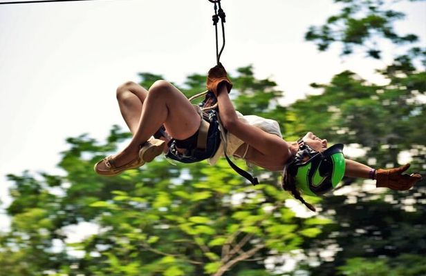 ATV Jungle Ride, Cenote & Ziplines! Roundtrip - Playa Del Carmen